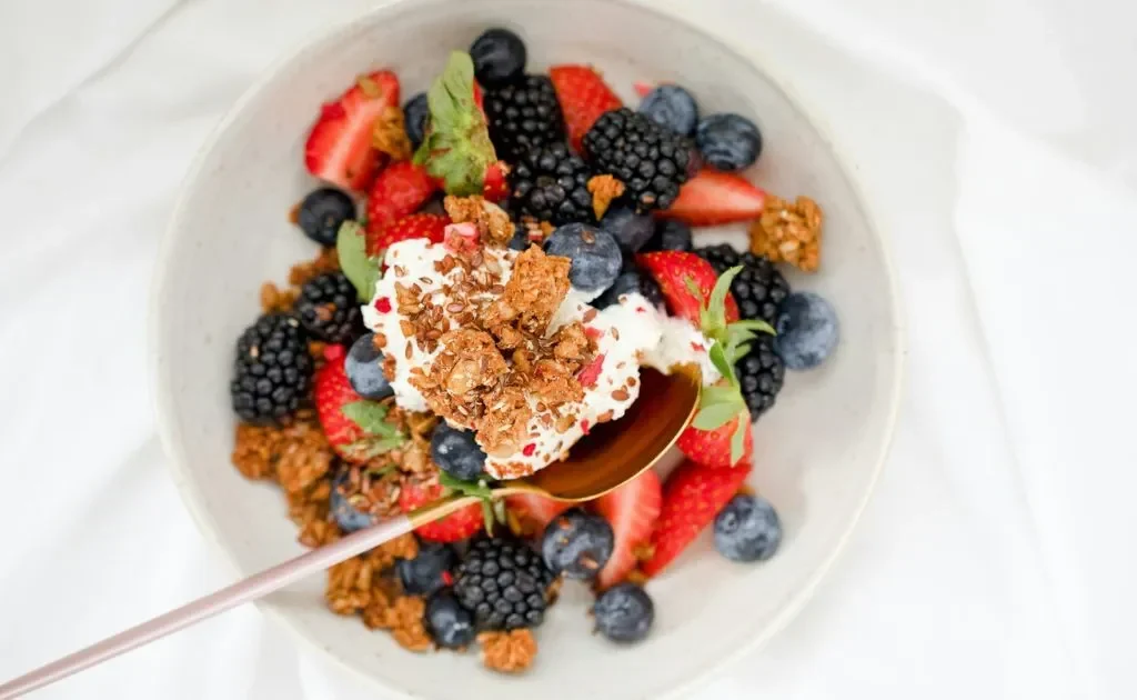 Greek Yogurt with Gluten Free Granola