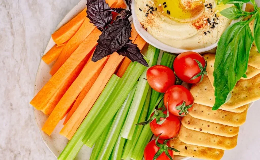 Veggie Sticks with Hummus