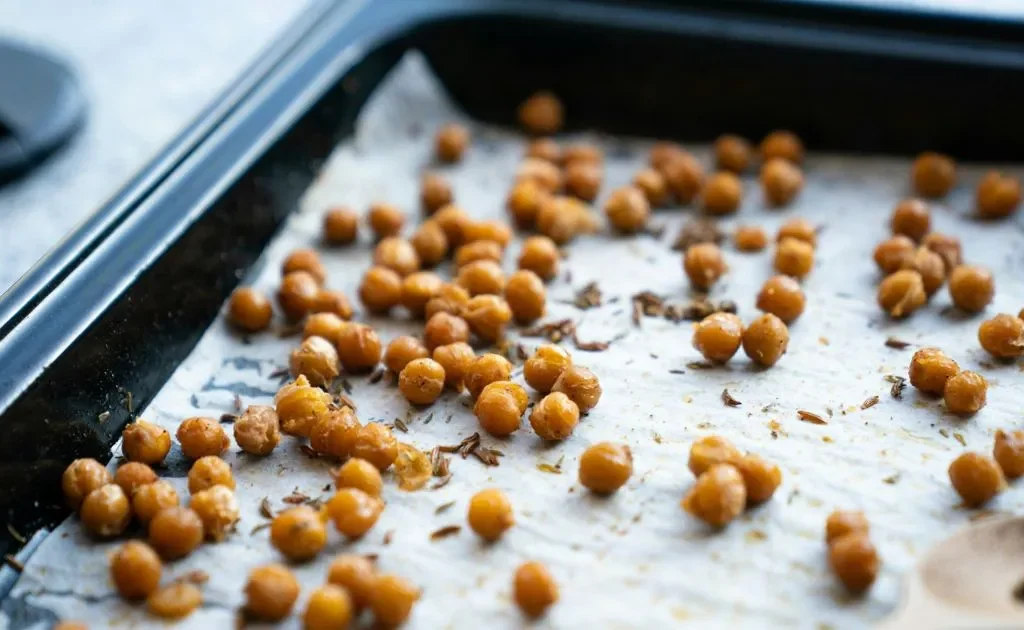 Gluten Free Roasted Chickpeas