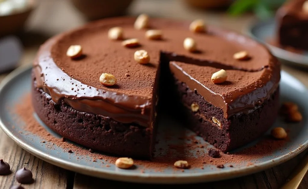 Flourless Chocolate Hazelnut Torte