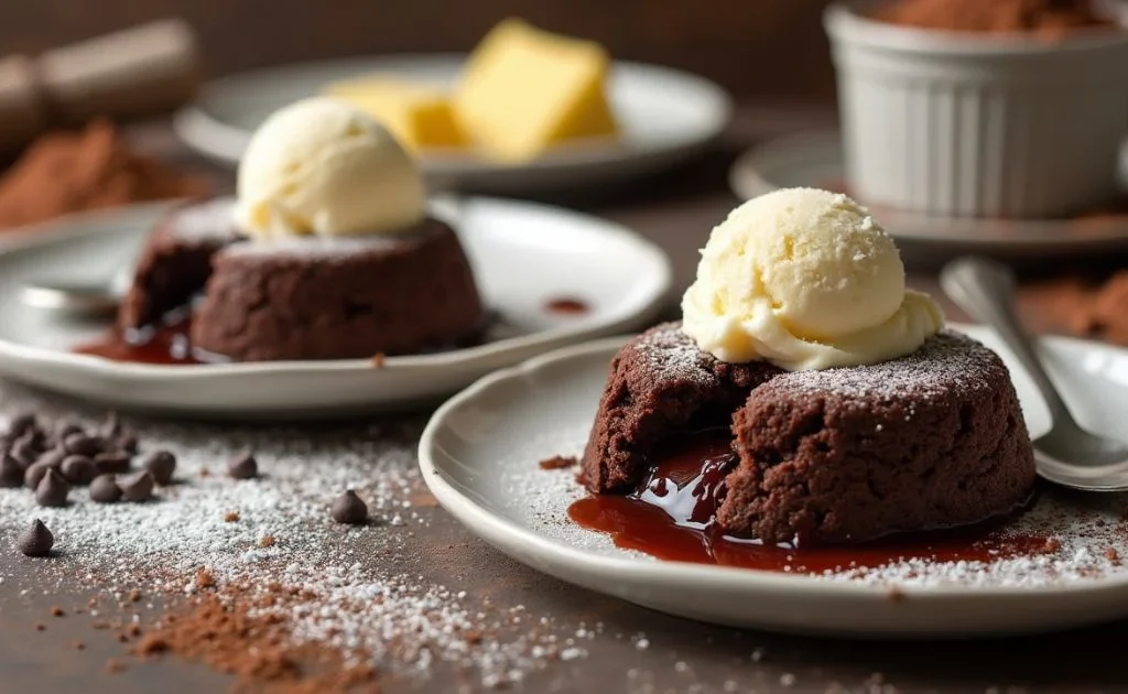 Flourless Chocolate Lava Cakes