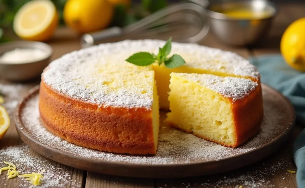 Flourless Lemon Almond Cake