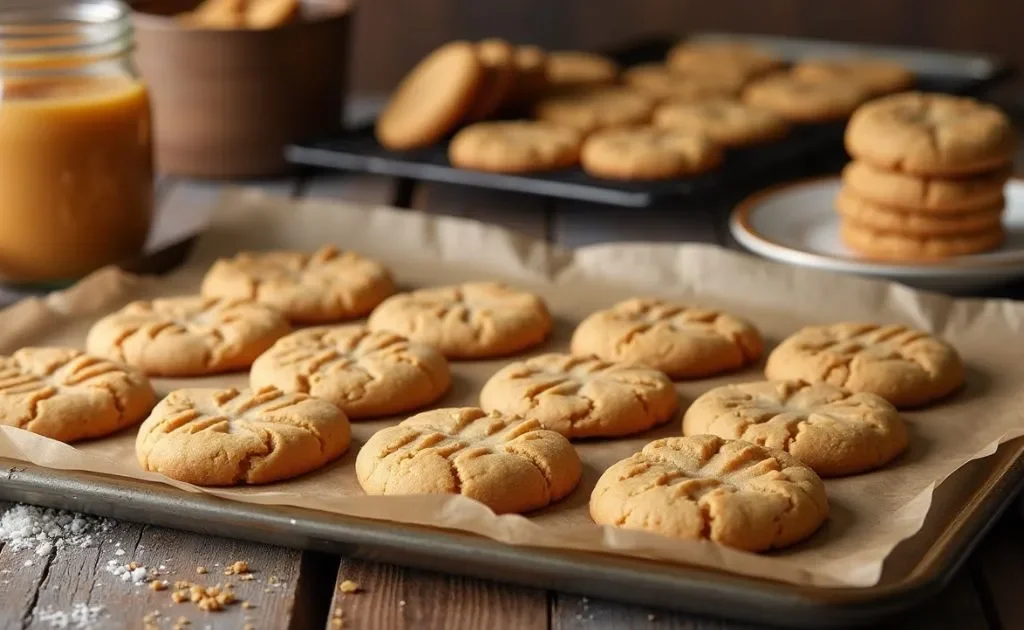 Flourless Peanut Butter Cookies