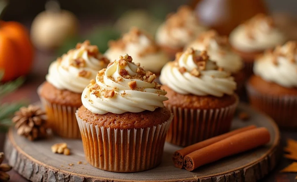 Carrot Cake Spice Cupcakes