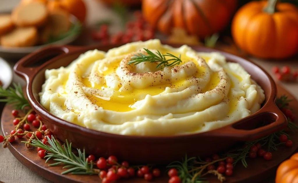 Creamy Garlic Mashed Potatoes