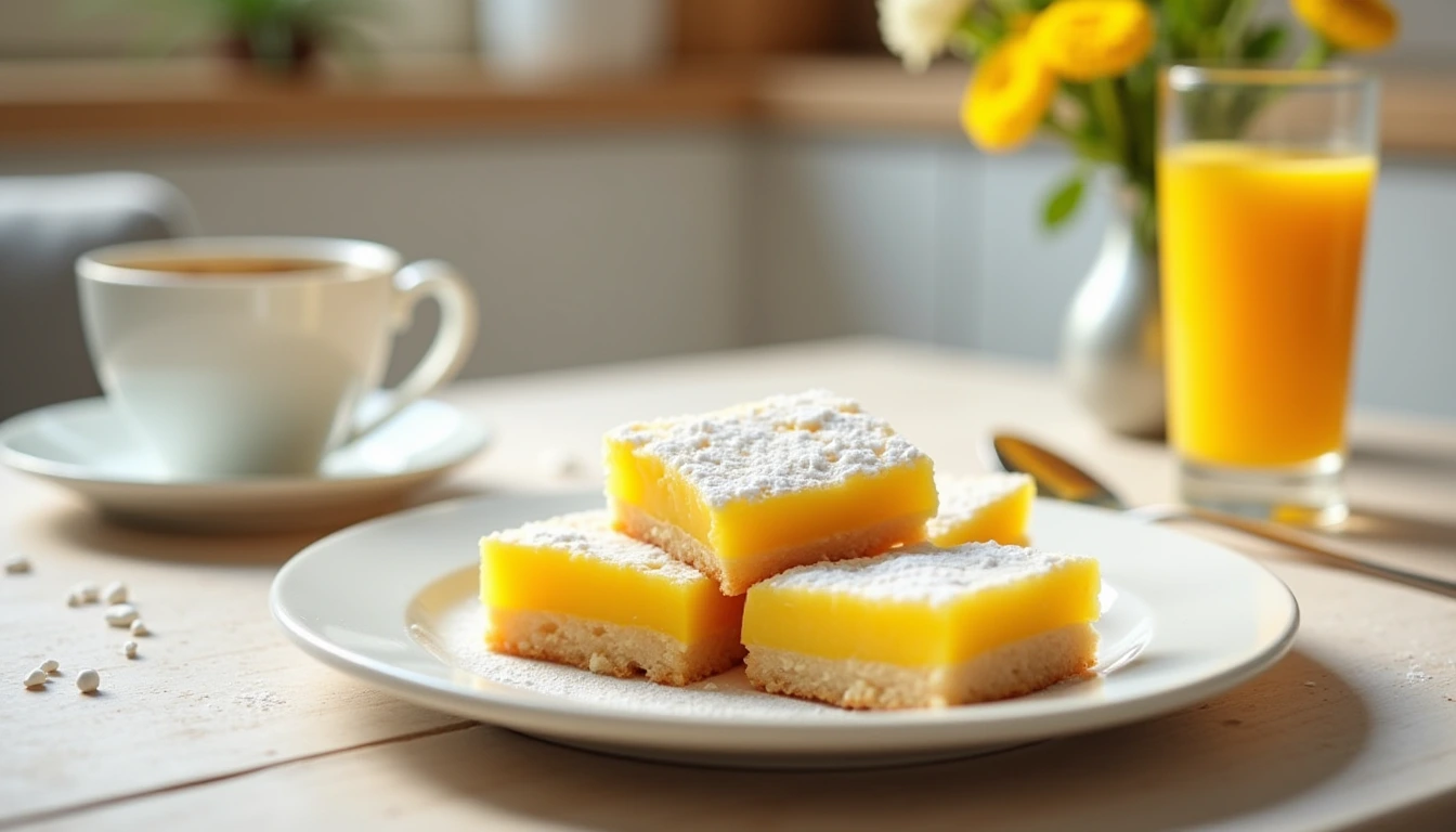 Gluten Free Lemon Bars Recipe