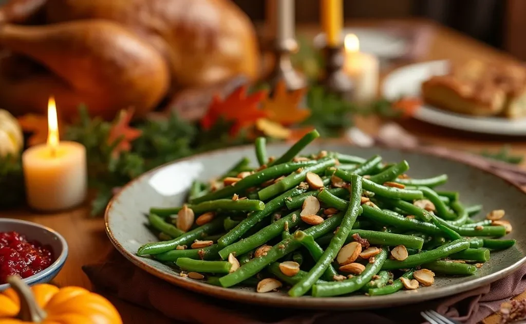 Green Bean Almondine