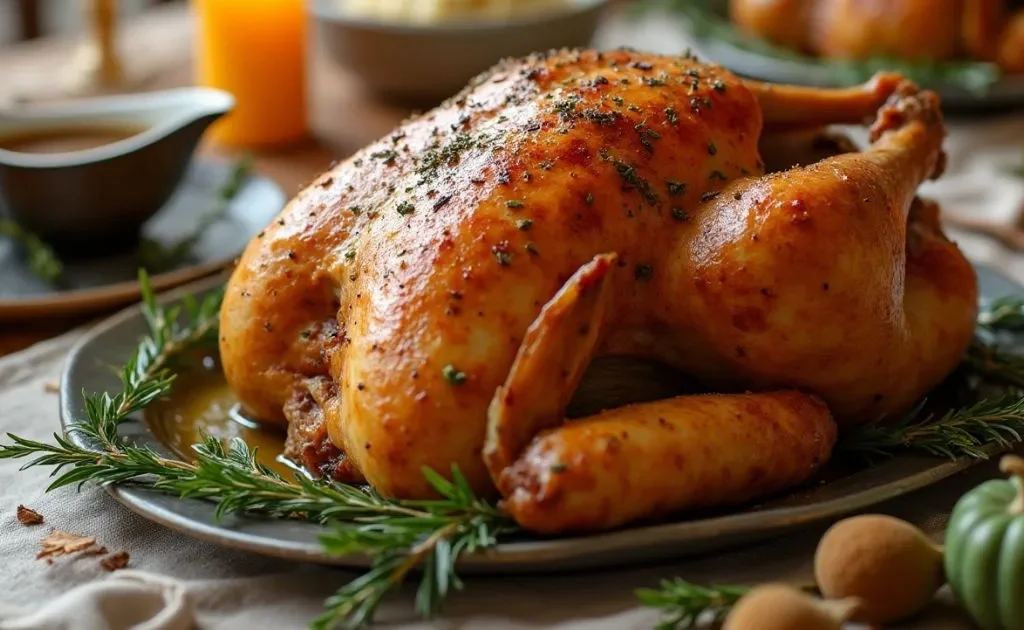 Herb-Roasted Turkey with Gluten-Free Gravy