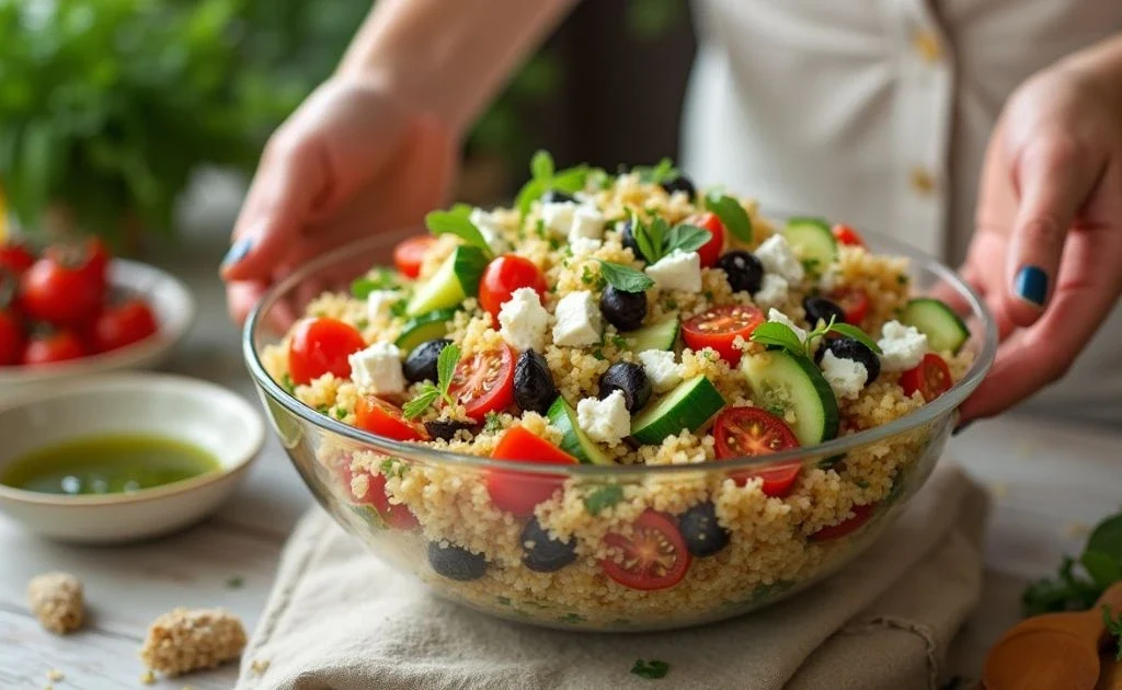 Mediterranean Quinoa Salad