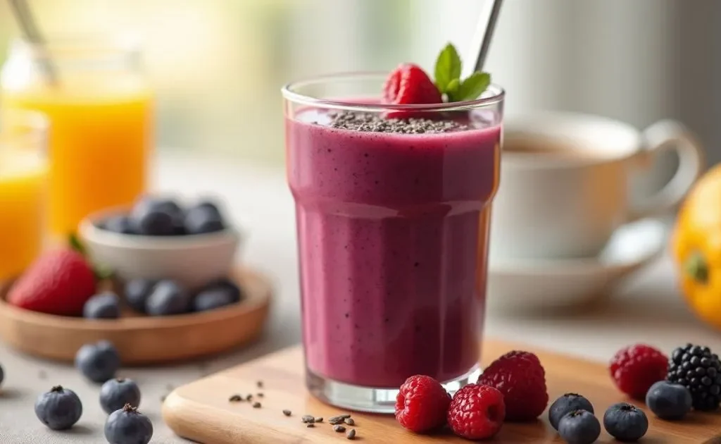 Protein-Packed Berry Smoothie