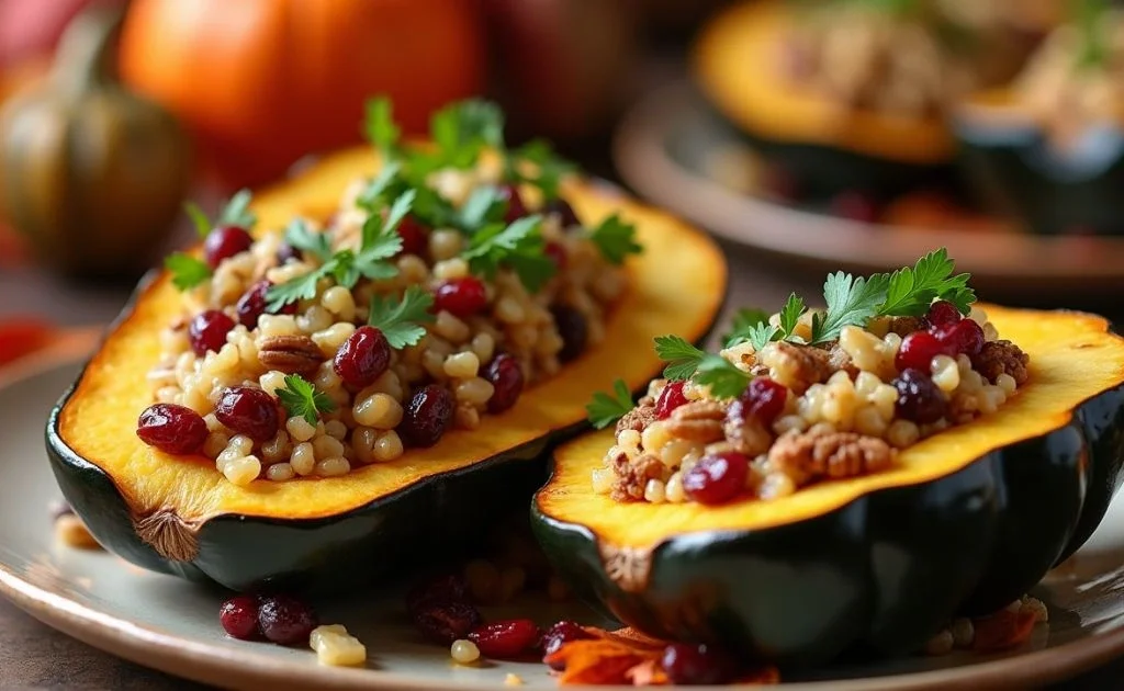 Stuffed Acorn Squash