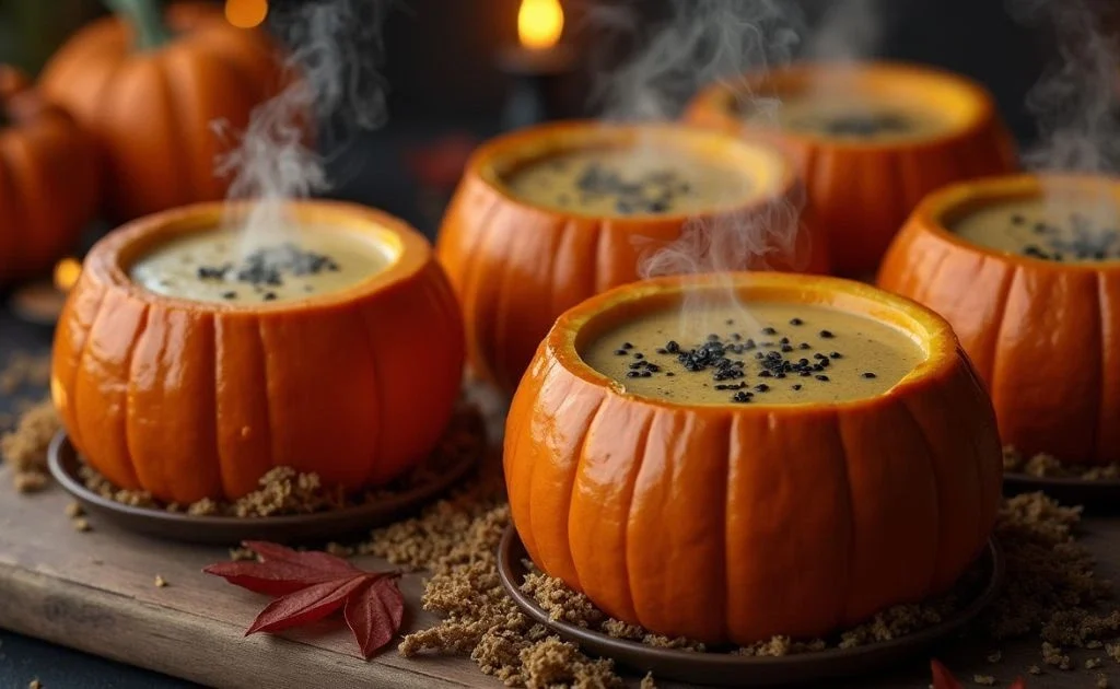 Witch’s Cauldron Pumpkin Soup