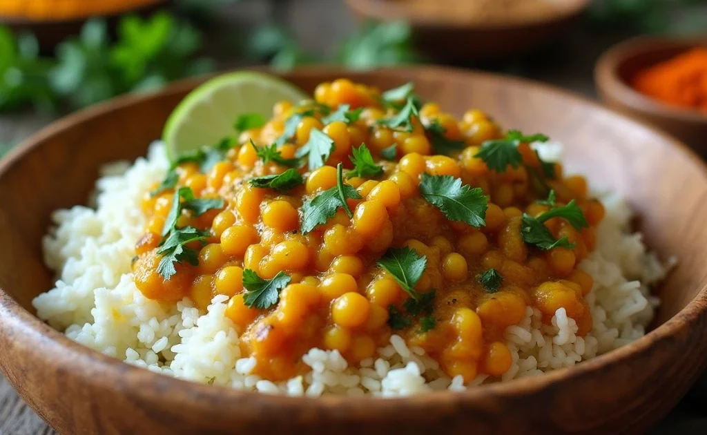 Coconut Curry Lentils