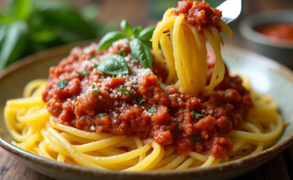 Spaghetti Squash Bolognese