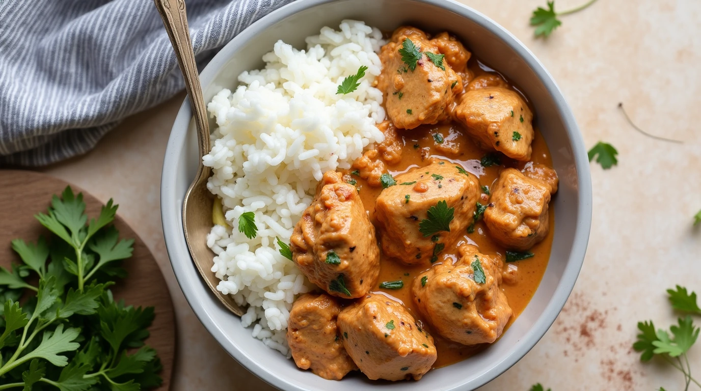 Coconut Chicken Rice Bowl