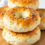 Cottage Cheese Almond Flour Bagels