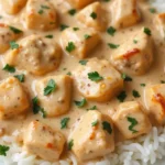 Creamy Smothered Chicken and Rice