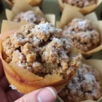 Gluten-Free Crumb Cake Muffins