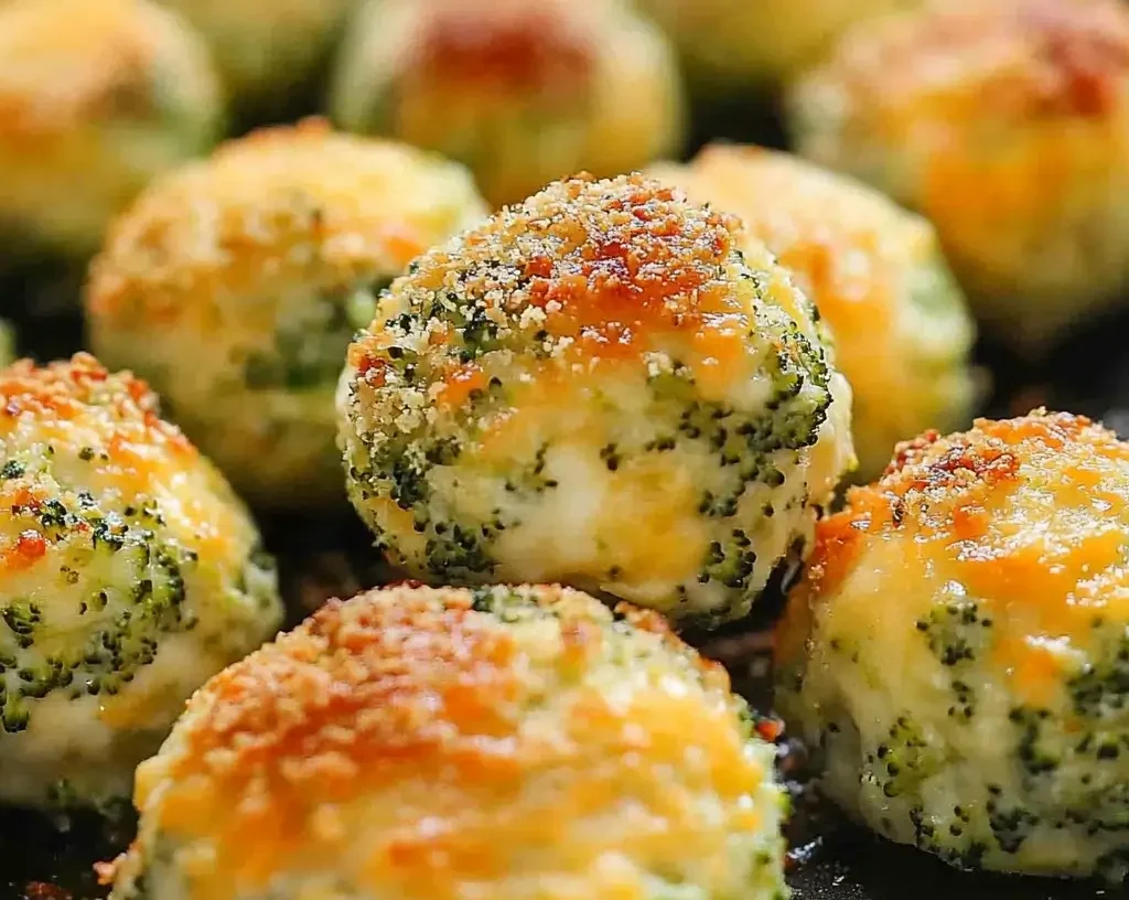 Baked Broccoli Cheese Balls