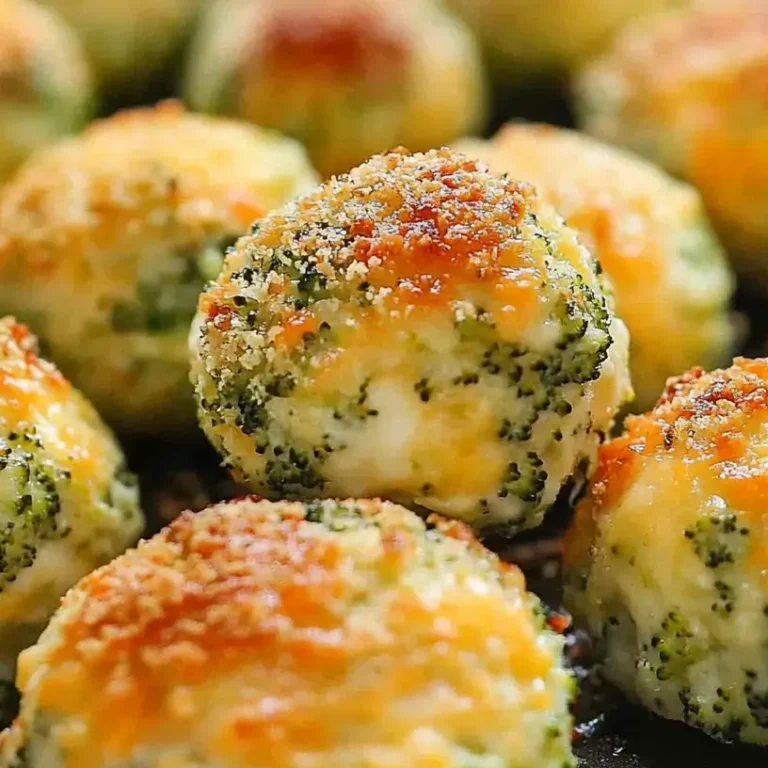Baked Broccoli Cheese Balls