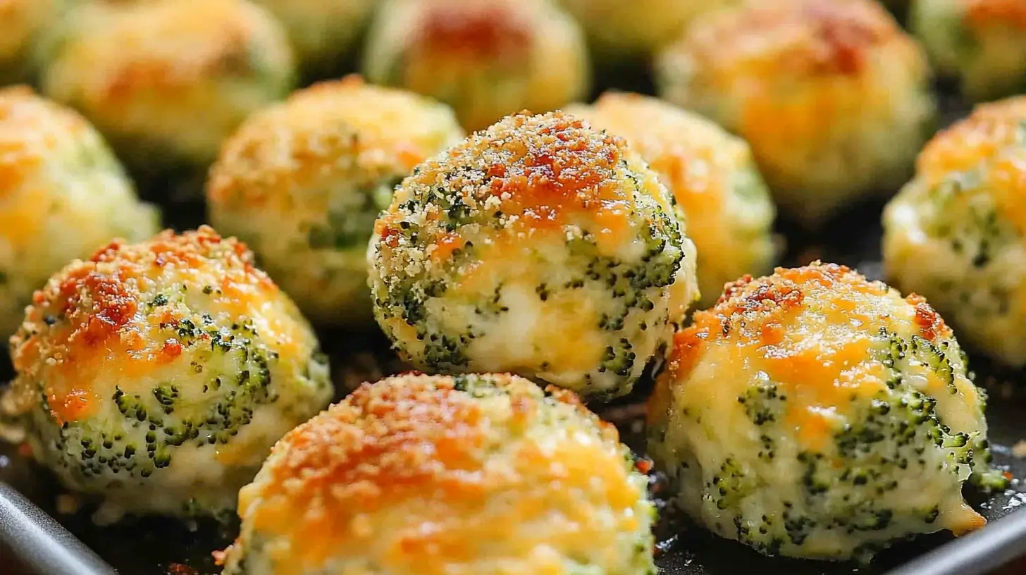 Baked Broccoli Cheese Balls