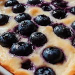Blueberry Cottage Cheese Breakfast Bake