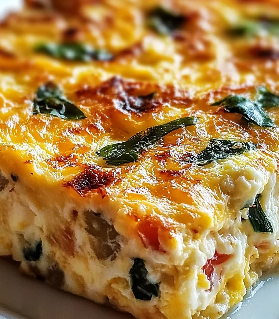 Cottage Cheese Egg Bake