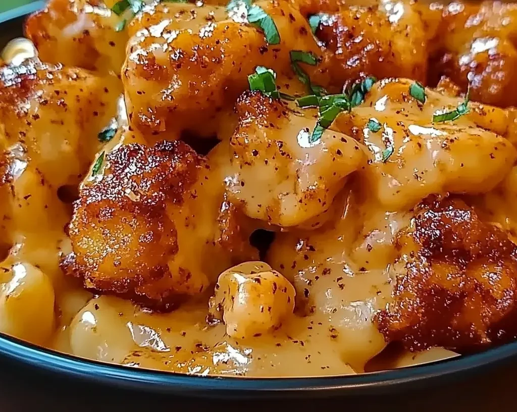 Creamy Honey Pepper Chicken Mac and Cheese Delight