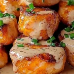 Crispy Bang Bang Salmon Bites