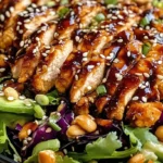 Crunchy Asian Sesame Chicken Salad