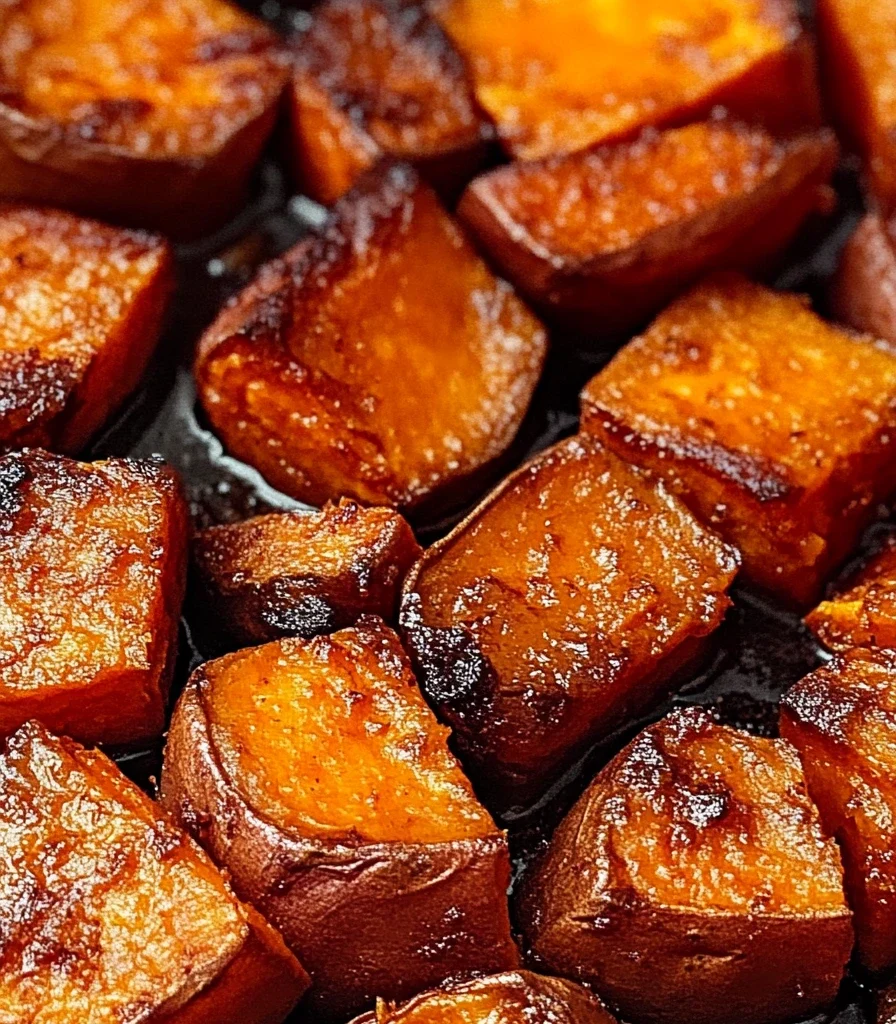 Honey Roasted Sweet Potatoes