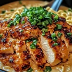 Fiery Chicken Ramen with Creamy Garlic Sauce