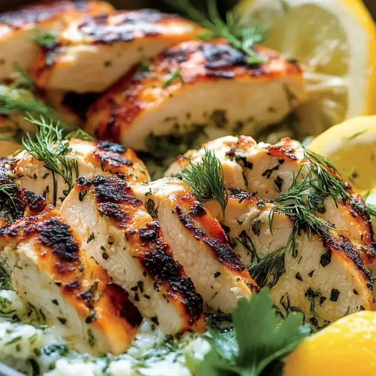 Mediterranean-Inspired Lemon-Dill Chicken Bowls