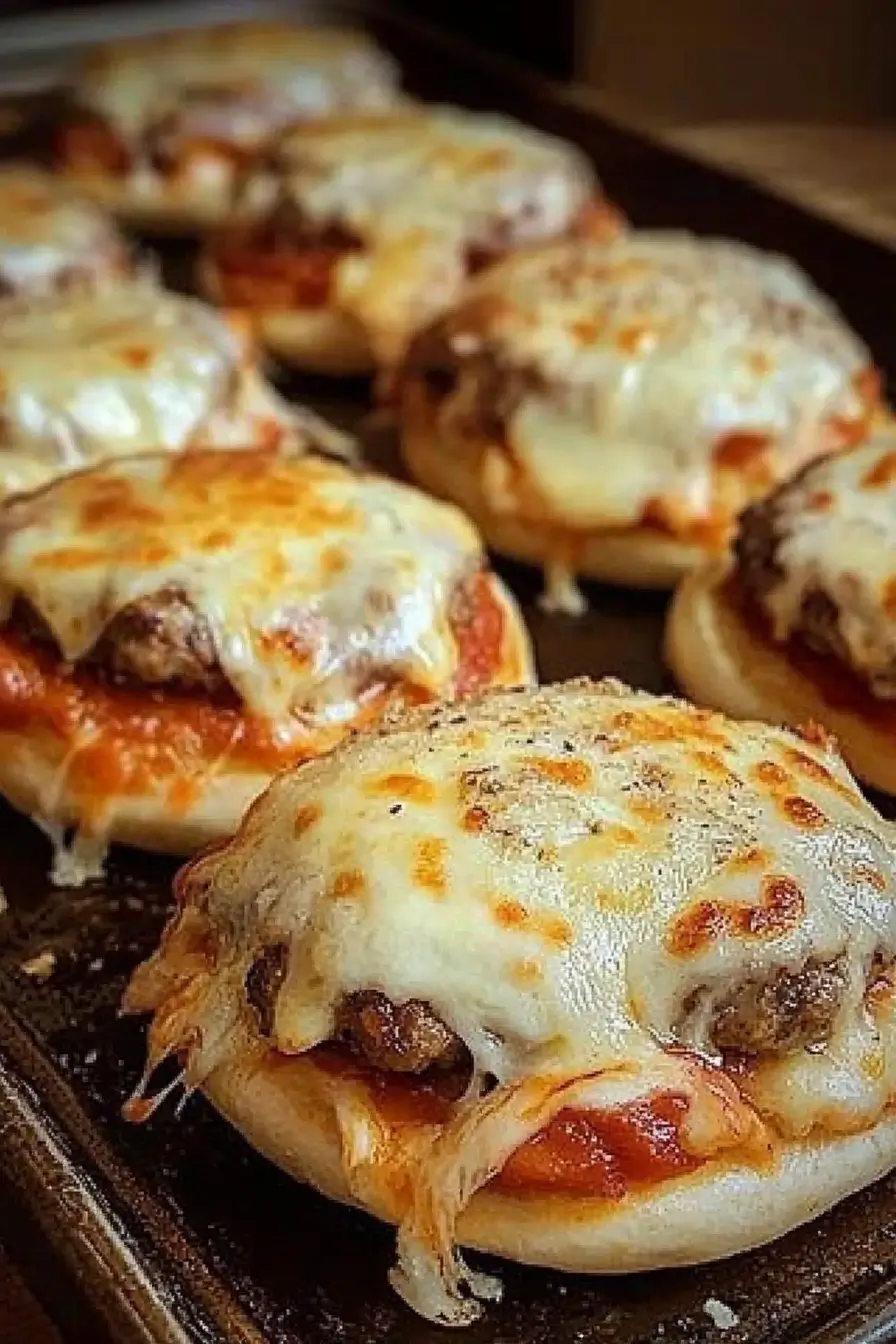 Mini Pizza Burgers