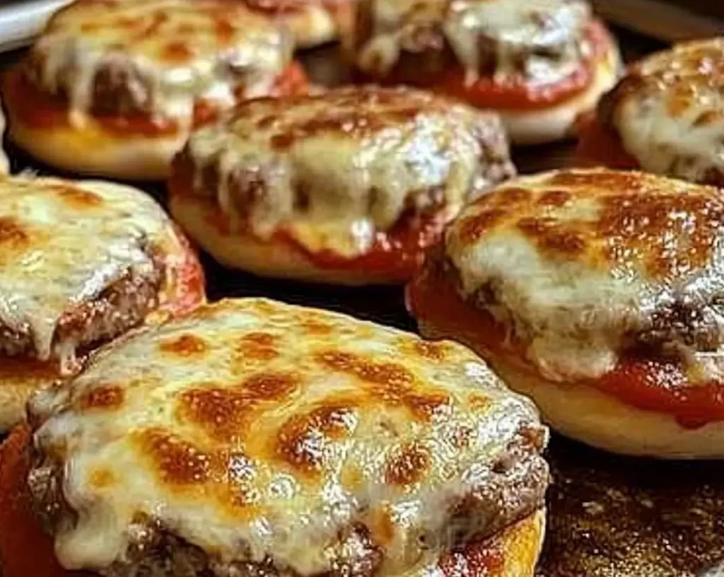 Mini Pizza Burgers