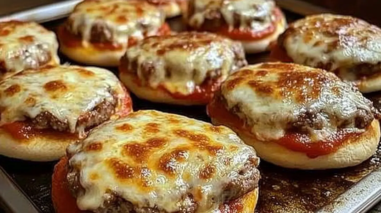Mini Pizza Burgers