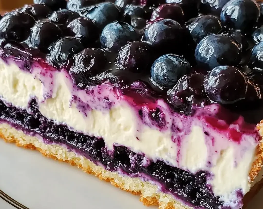 Nova Scotia Blueberry Cream Cake