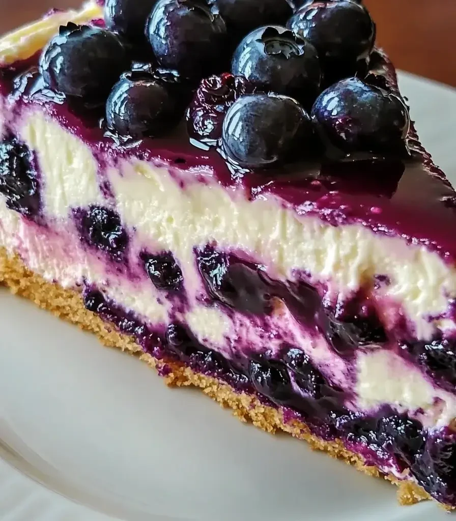 Nova Scotia Blueberry Cream Cake