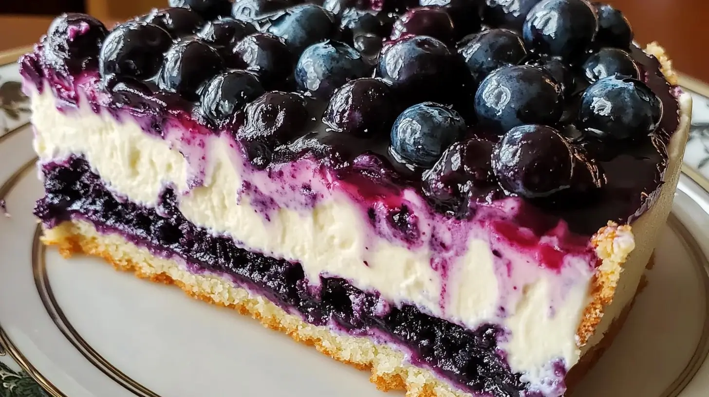 Nova Scotia Blueberry Cream Cake