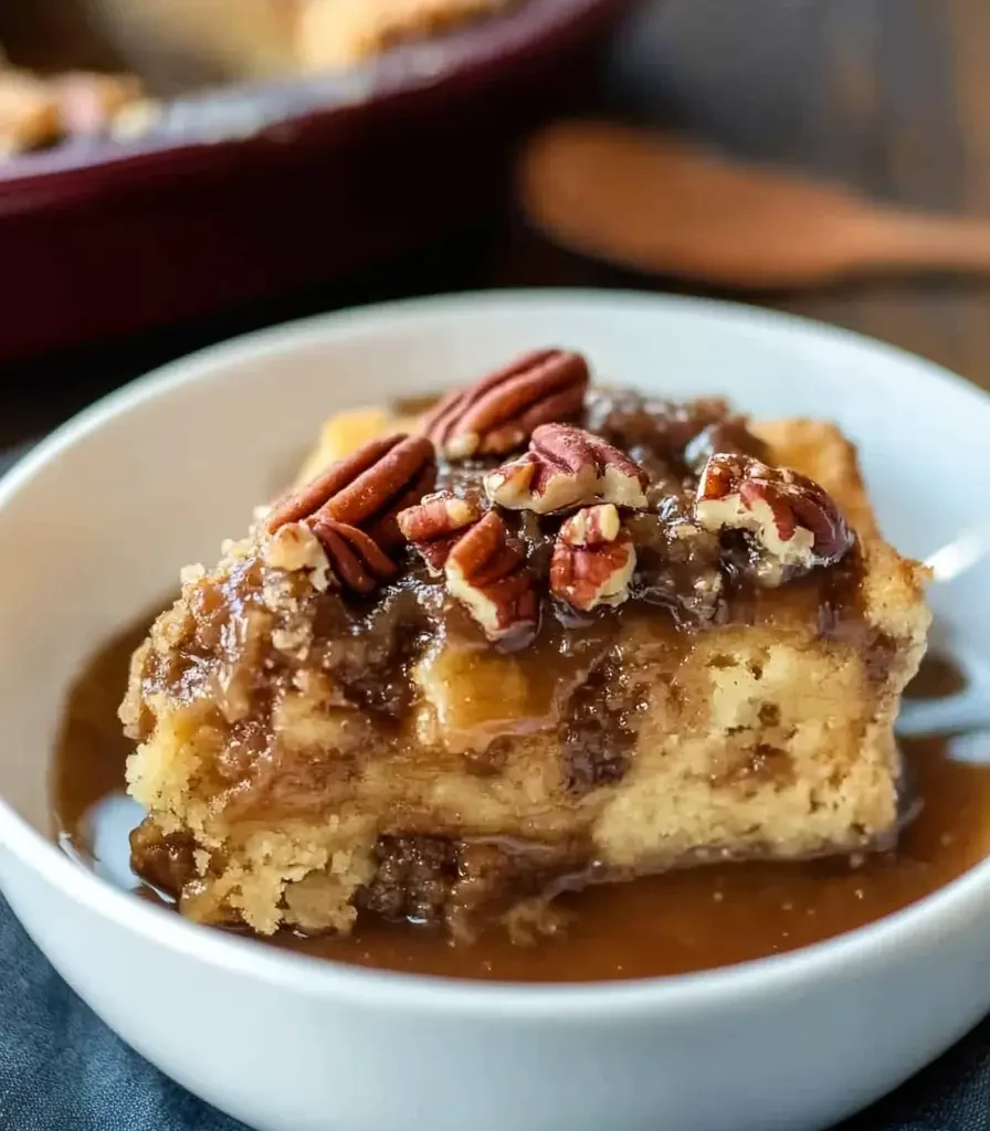 Pecan Pie Pudding Cake