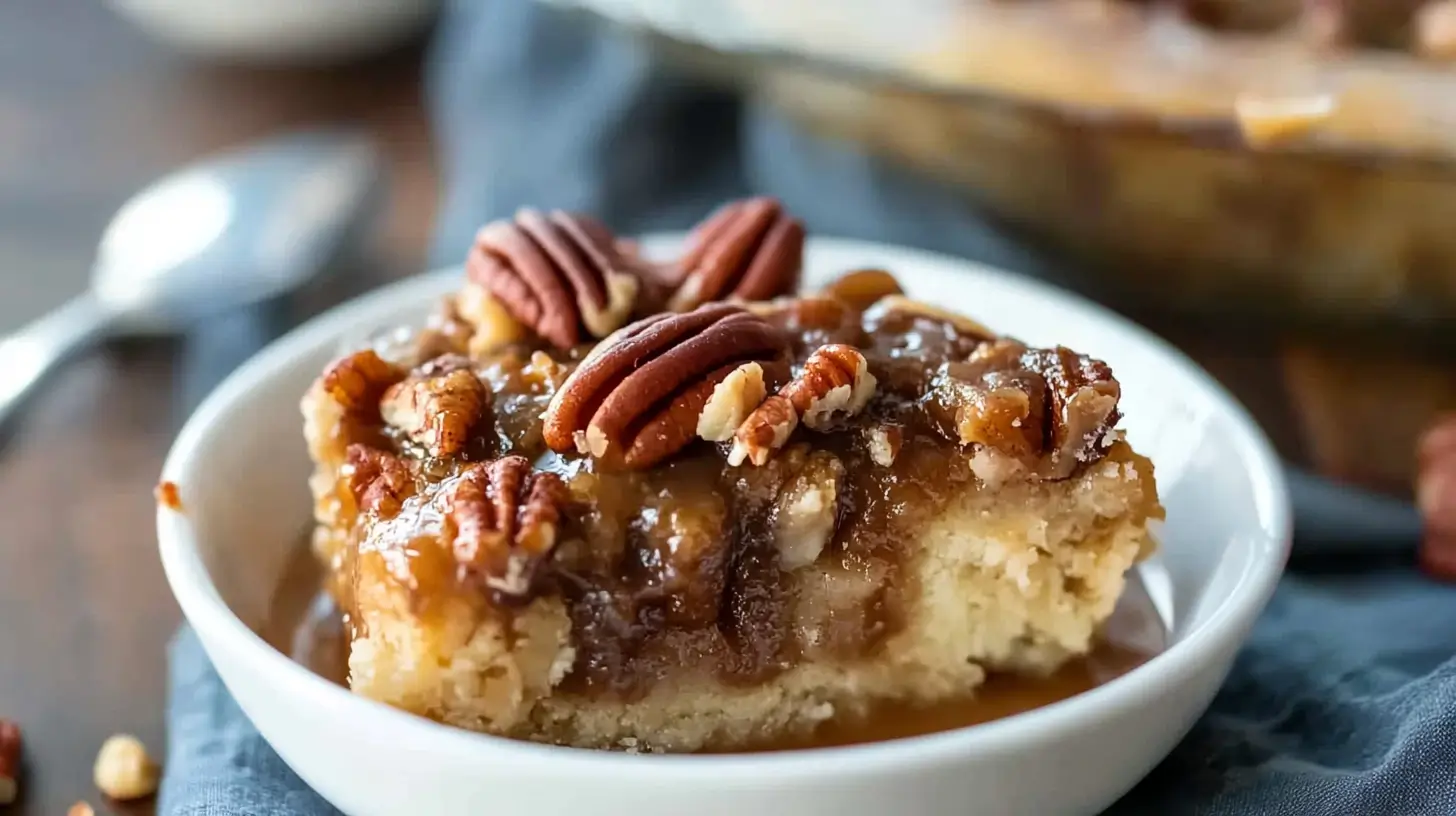Pecan Pie Pudding Cake