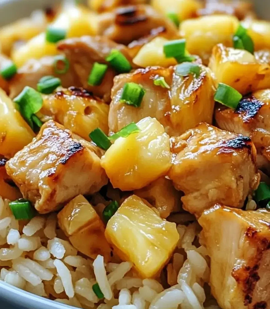 Pineapple Chicken Rice