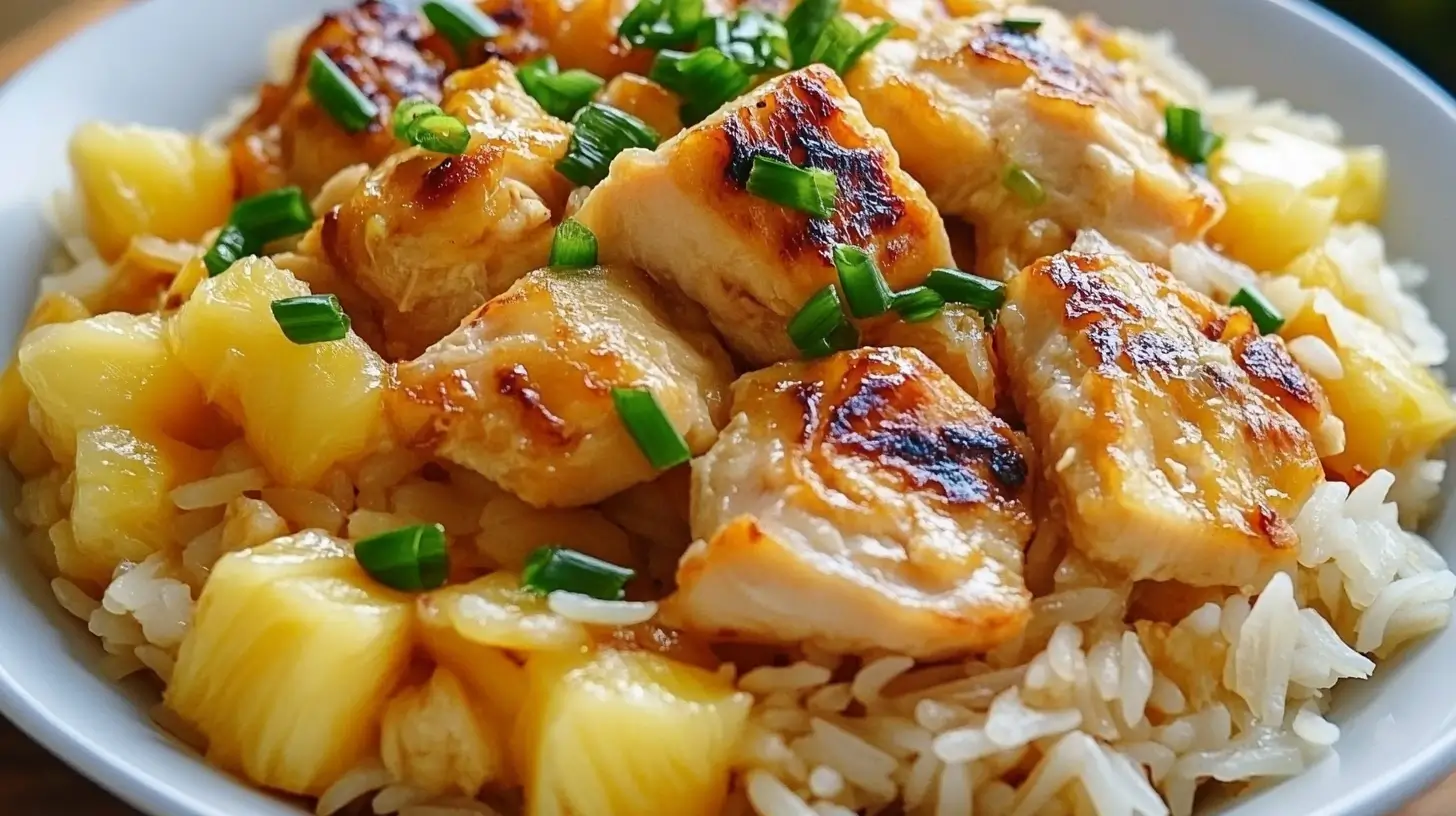 Pineapple Chicken Rice