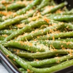 Roasted Parmesan Green Beans