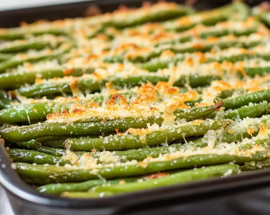Roasted Parmesan Green Beans