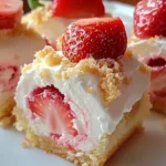 Sweet Strawberry Shortcake Cheesecake Rolls