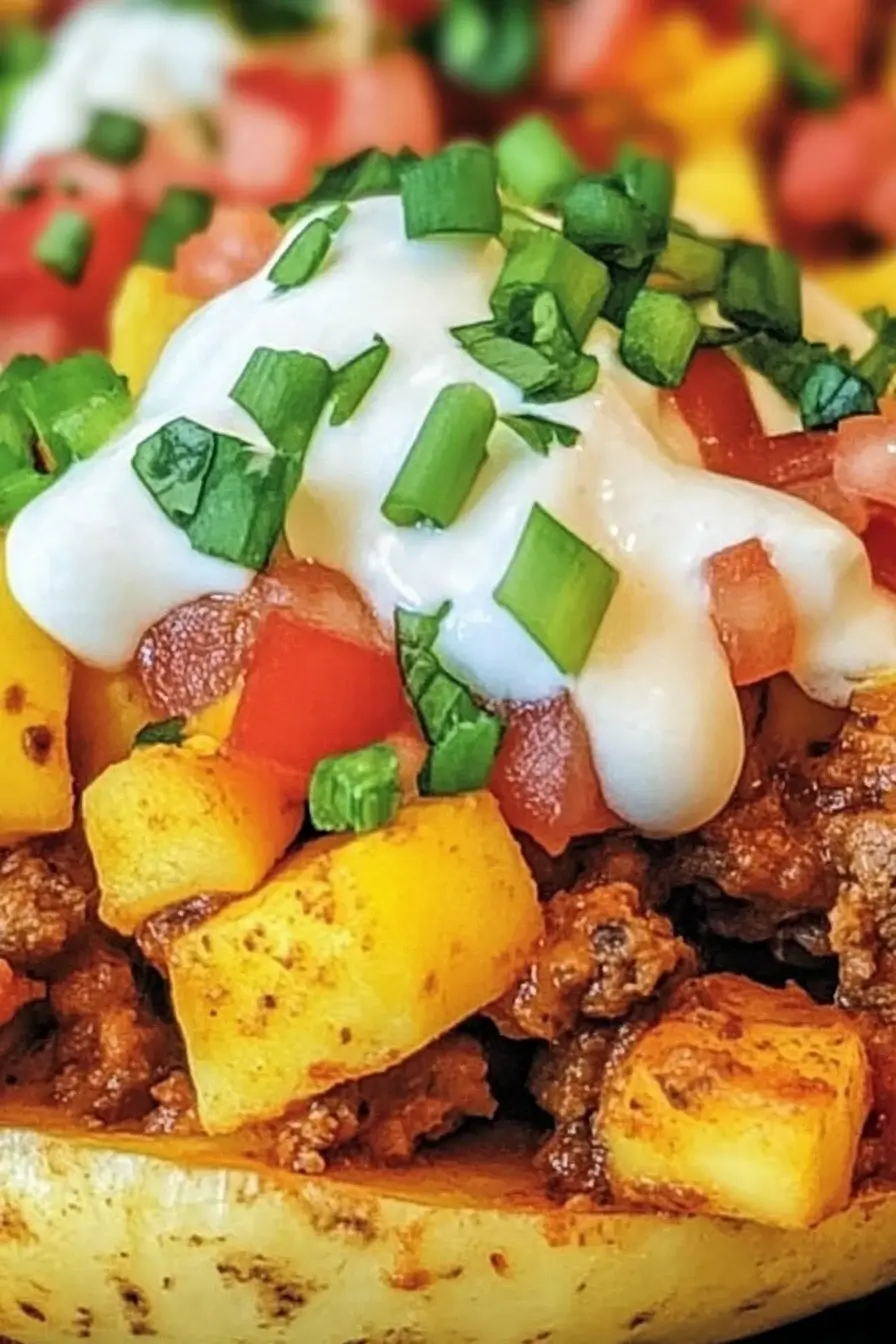 Taco potatoes