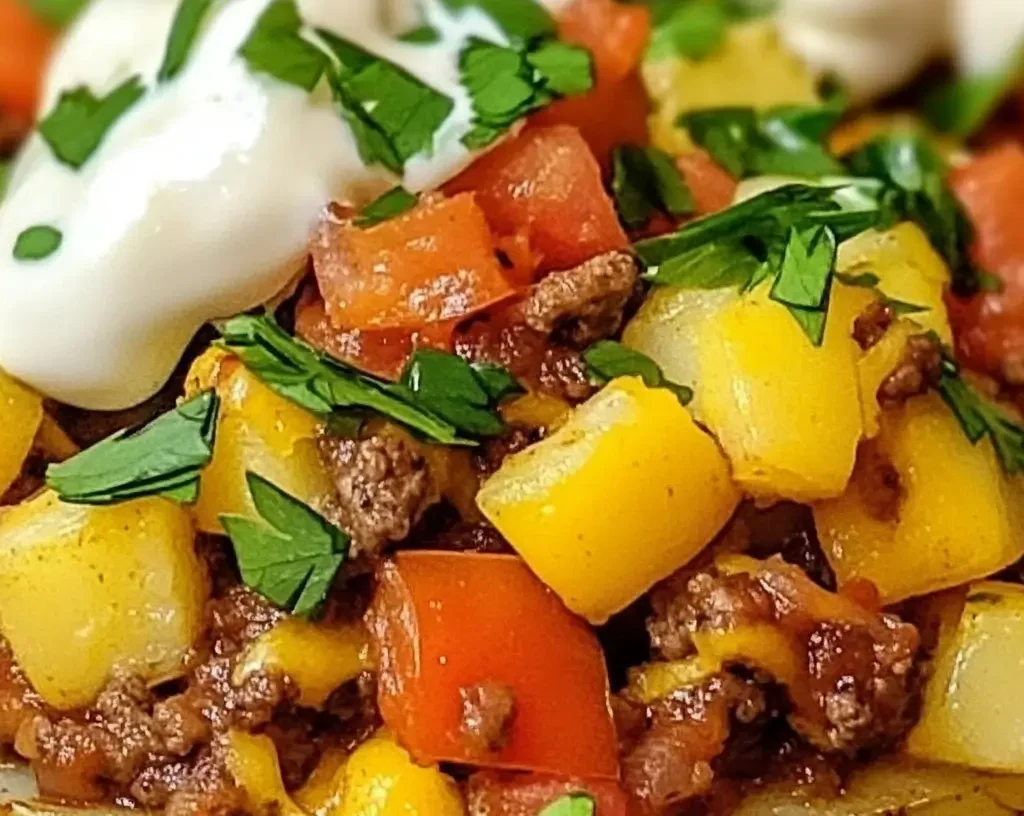 Taco potatoes