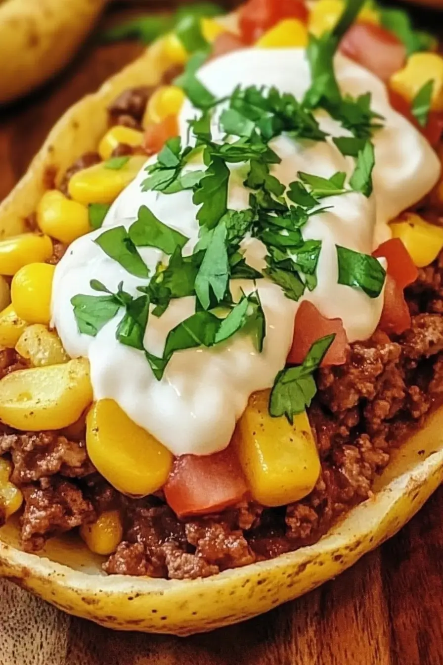 Taco potatoes
