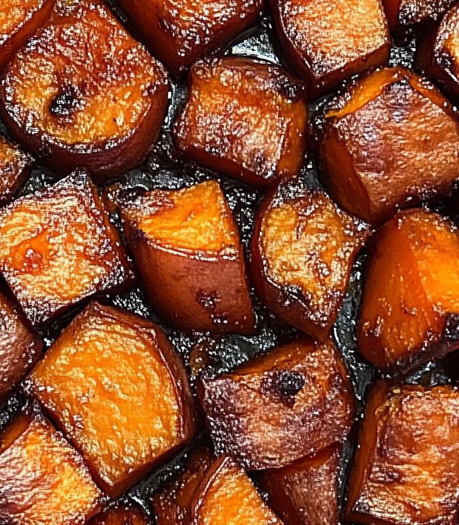 Honey Roasted Sweet Potatoes